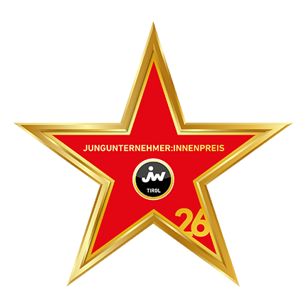 Tiroler Jungunternehmer:innenpreis 2026 Stern